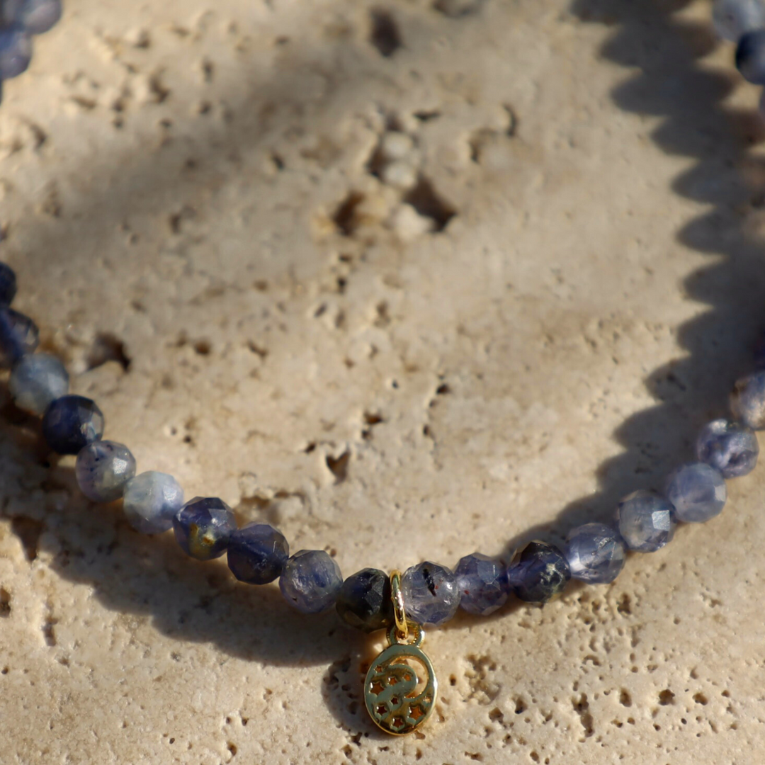 Protection Star and Moon Charm Bracelet